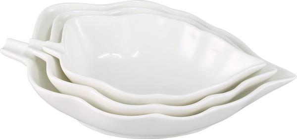 Duygu 3 Parça Servis Kase Seti Yaprak Form | DG-6013