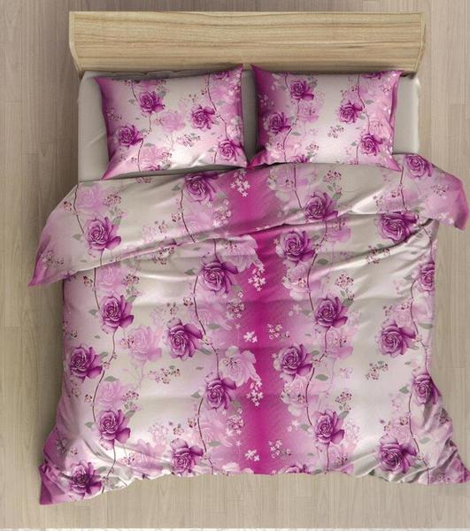 Kazel Cotton Home Rose Nevresim Takimi Tek Kişilik | Rose-1