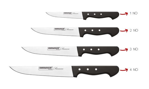 Heroes Mine | No. 3 Black Kitchen Knife