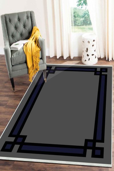 Birkilim Yıkanabilir Dekoratif Halı İpeksi Kaymaz Taban | MLN-IP-SD-224