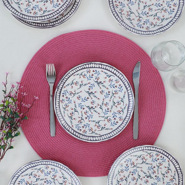 Elite Bloss Pasta Tabağı 20 Cm 6 Adet - 19766 | Keramika