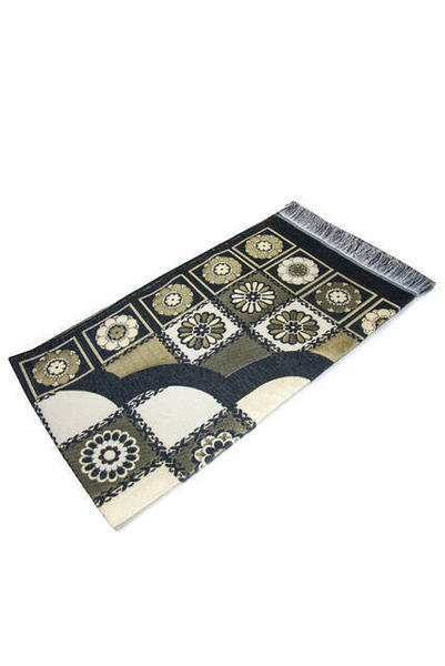 Wirtschaftliche vierzig Patch Taft Gebetsteppich - Gold