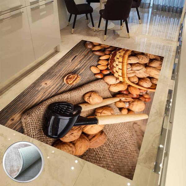 Milano Yıkanabilir Dekoratif Halı Kaymaz Taban | 8mm | MLN-NEWHM593-1