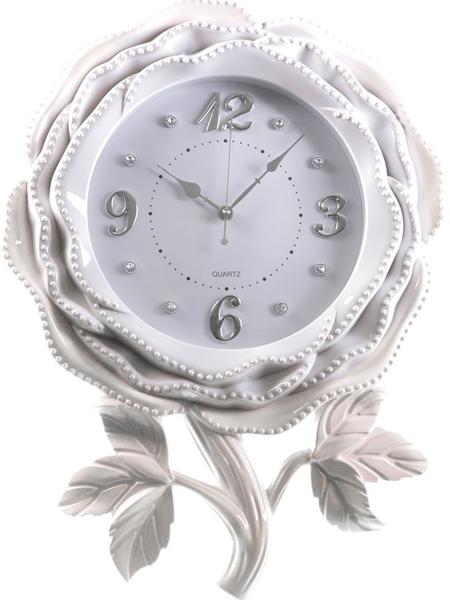 Almina Gül Süslemeli Duvar Saati 