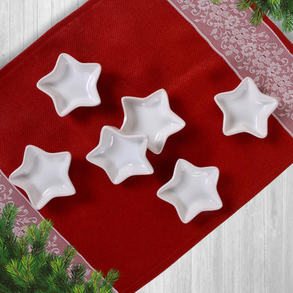 ميني ستار مقبلات / صوص 8 سم 6 قطع | كيراميكا