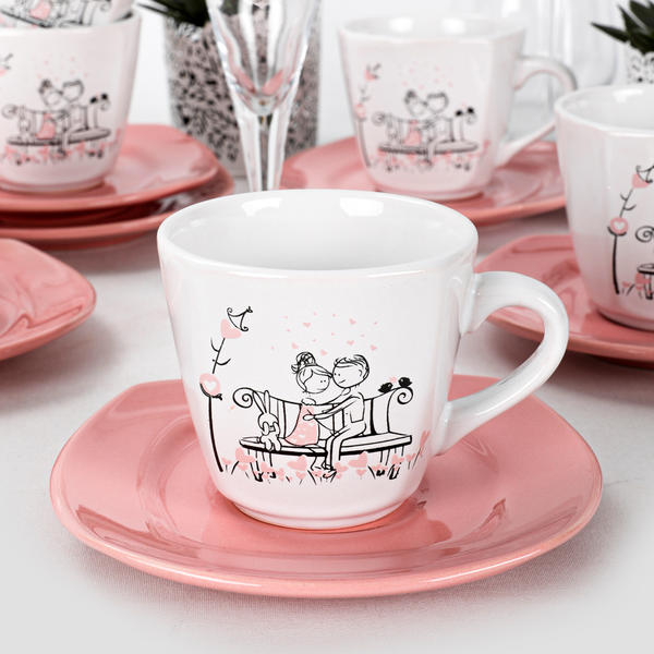 Sweet Dream Tea Set 12 Pieces For 6 | Keramika