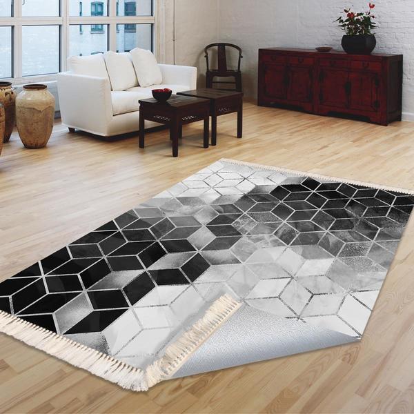 Milano Yıkanabilir Dekoratif Halı Kaymaz Taban | 8mm | MLN-DOT-HT324