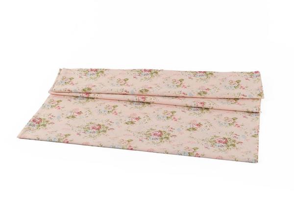 Ranforce Kumaş %100 Pamuk Rose Pattern Pembe