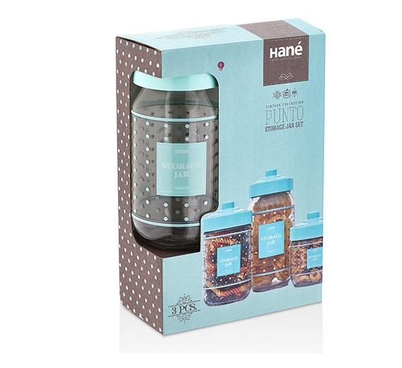 Bayev | Punto Desenli 3 Boy Kavanoz Seti