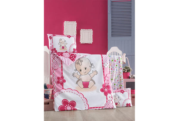 VictoriaHome Nevresim Takımı | Mavi | Karakterli | VH-Little Pilot-100x135