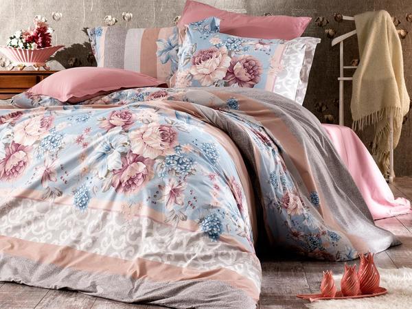 Dowry Land Rose Double Duvet Cover Set Powder
