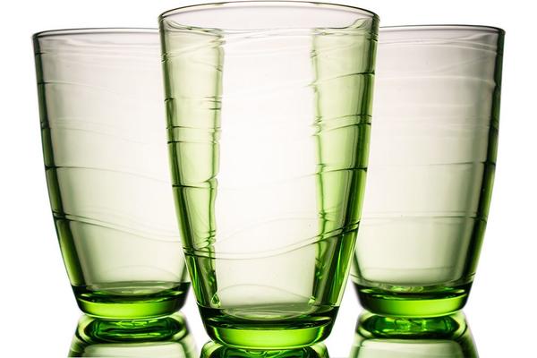 Paşabahçe Meksika 6 Parça Su Bardağı Seti | Yeşil | 360ml | 52460-Gruen