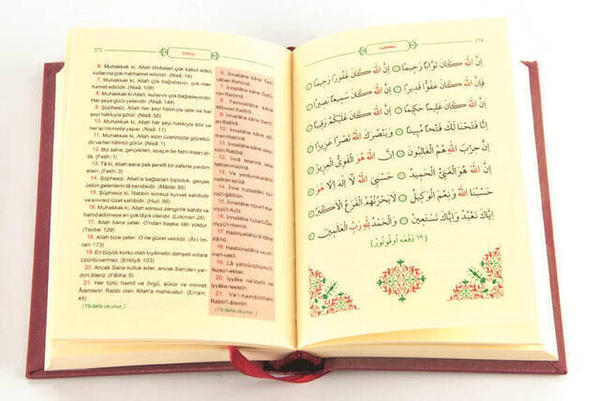 Açıklamalı Büyük Cevşen Tombul Cep Boy-1893