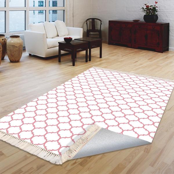 Milano Yıkanabilir Dekoratif Halı Kaymaz Taban | 8mm | MLN-DOT-HT551