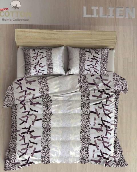 Kazel Cotton Home lilien Nevresim Takimi Tek Kisilik