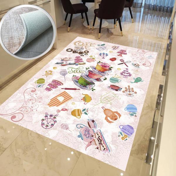 Milano Yıkanabilir Dekoratif Halı Kaymaz Taban | 8mm | MLN-DOT-HT776