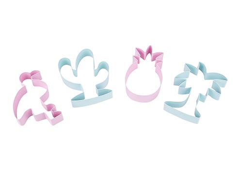 012-01-4 ENSEMBLE DE MOULE À Biscuits EN ACIER INOXYDABLE EN FORME DE PIÈCES