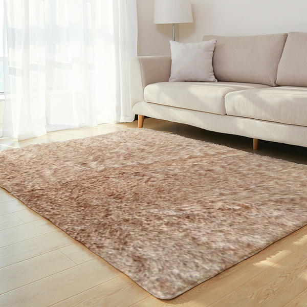 Dinarsu | Fuzzy Halı | Pembe | 27-55-Rose