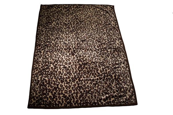 Onur Yün Battaniye Fiona Leopar 1 Kişilik