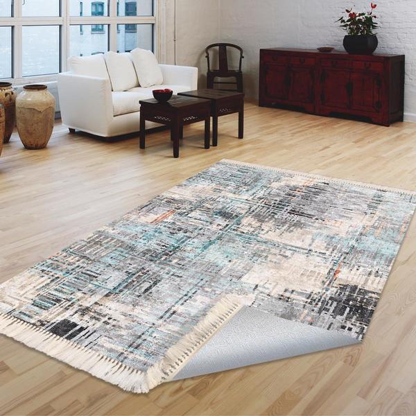 Milano Yıkanabilir Dekoratif Halı Kaymaz Taban | 8mm | MLN-DOT-HT936