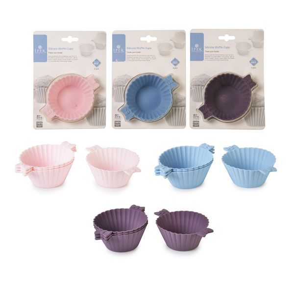 İpek Züccaciye | Silikon Muffin Kalıbı Asorti | SK-1432