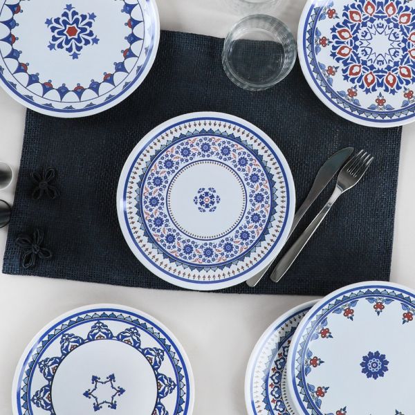 Ethnique Servis Tabağı 26 Cm 6 Adet - 19745/51 | Keramika