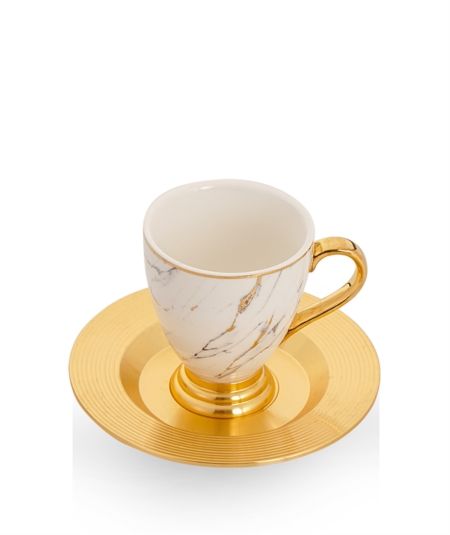 Porselen 6 Li Fincan Set