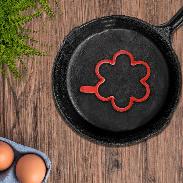 Kırmızı Yonca Silikon Yumurta Şekillendirici - MYS 300 | Mys Slicone