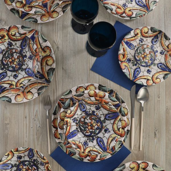 Service de vaisselle Kintsu 16 pièces pour 4 personnes - 18396 | céramique