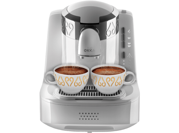 Arzum Okka Türk Kahvesi Makinesi Beyaz Gümüş