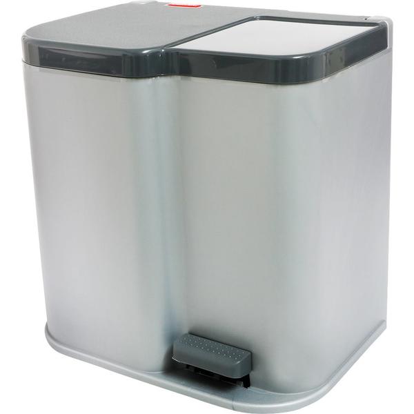 Curver Çöp Kutusu Duo Bin 21L Gri