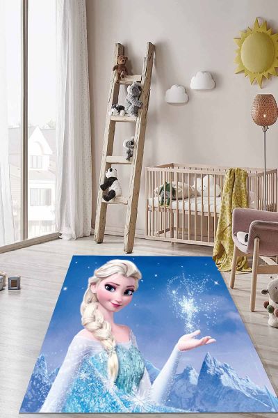 Birkilim Yıkanabilir İpeksi Kaymaz Taban Çocuk Odası Halısı | MLN-IP-HT-1175