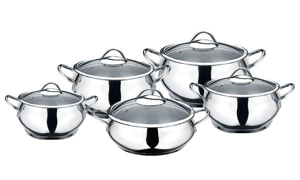 Ensemble de 5 batteries de cuisine Elit Gold Line