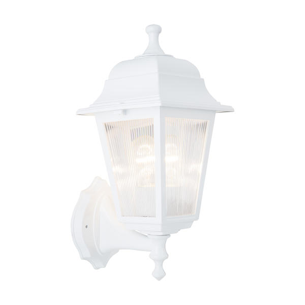 Optik Kare Aplik Beyaz