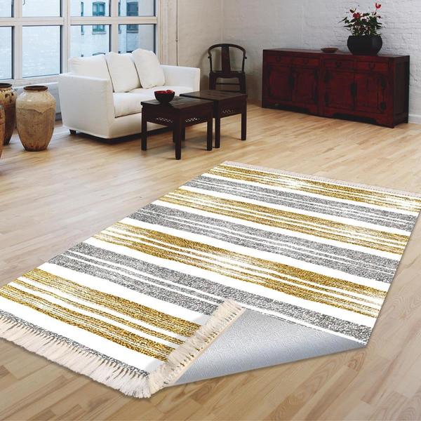 Milano Yıkanabilir Dekoratif Halı Kaymaz Taban | 8mm | MLN-HS310-1