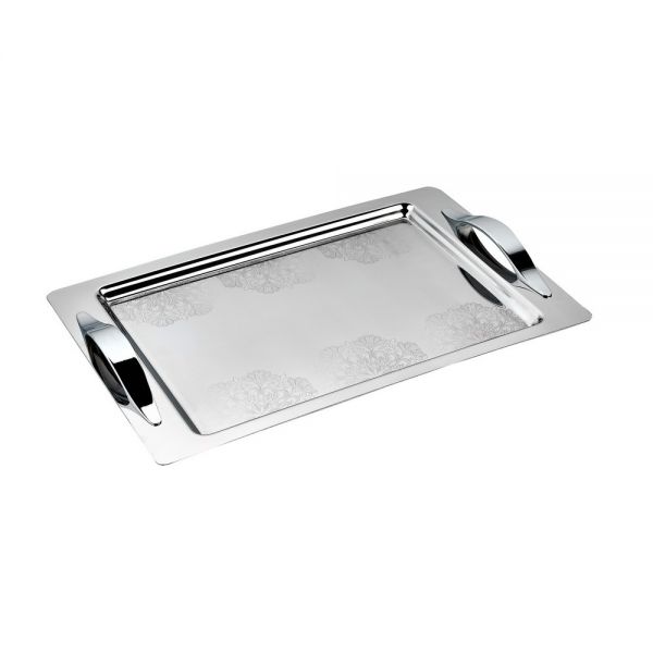 Öz Life | Kayra Gümüş Çelik Çay Tepsisi