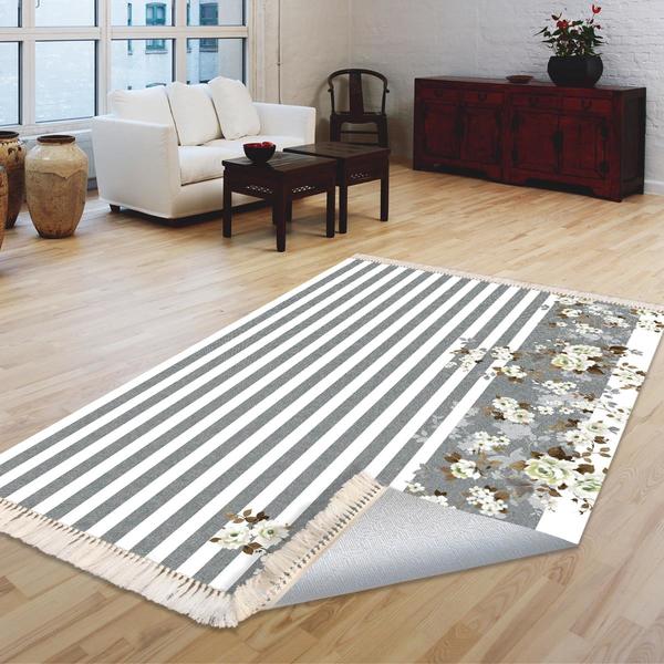 Milano Yıkanabilir Dekoratif Halı Kaymaz Taban | 8mm | MLN-DOT-HT200