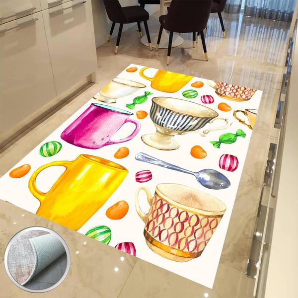 Milano Yıkanabilir Dekoratif Halı Kaymaz Taban | 8mm | MLN-NEWHM562-1