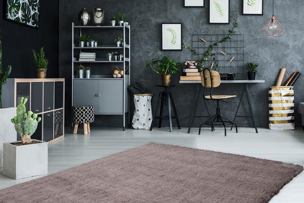 Obsession My Aden Collection Shaggy Halı | Platin | par400plat