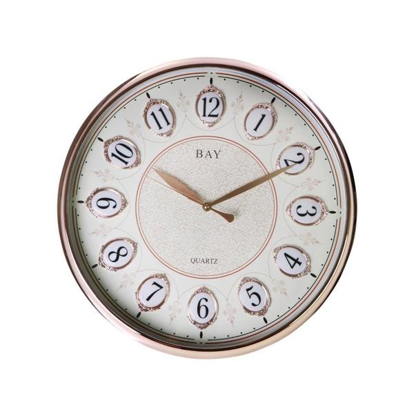 Duvar Saati Altın 46cm