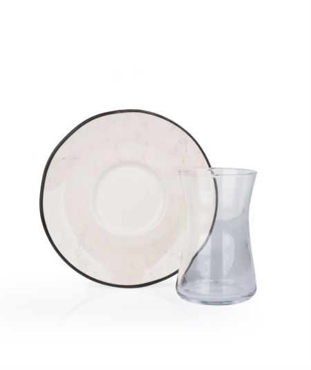 Acr Zebra Desen 12 Prç.çay Seti