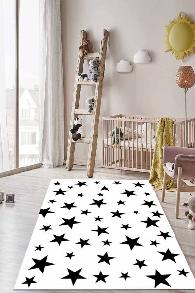 Birkilim Yıkanabilir İpeksi Kaymaz Taban Çocuk Odası Halısı | MLN-IP-HT-016