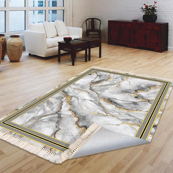 Milano Yıkanabilir Dekoratif Halı Kaymaz Taban | 8mm | MLN-HY-966