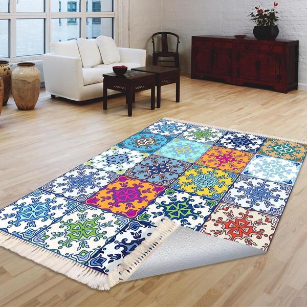 Milano Yıkanabilir Dekoratif Halı Kaymaz Taban | 8mm | MLN-HS479-1