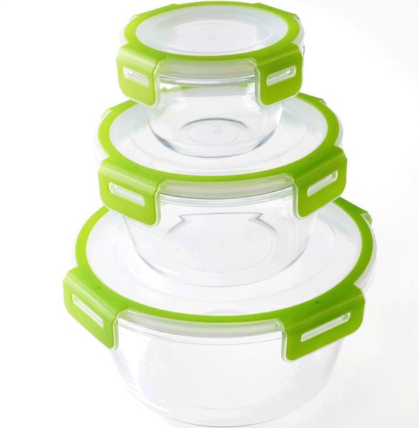 Paşabahçe Cam Saklama Kabı Seti 3 Adet | 95930