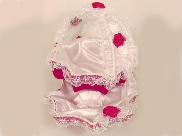 Yıldız Lüx Çiçek Kına Sepeti Fuşya