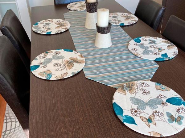 Dowry Aida 7 Piece Placemat Set Mix