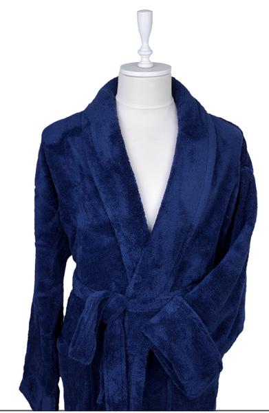Minteks Well Soft Bathrobe - Blue