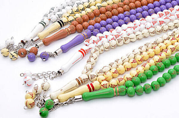 Pochette imprimée du nom d'Allah 99's Rosary-3156