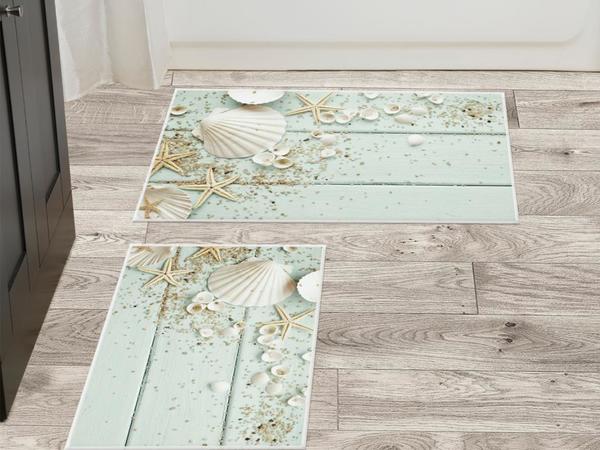 Coast 2'li Banyo Paspas Takımı Yeşil